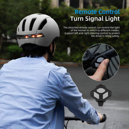 Blanc Smart casque avec Wireless guidon télécommande