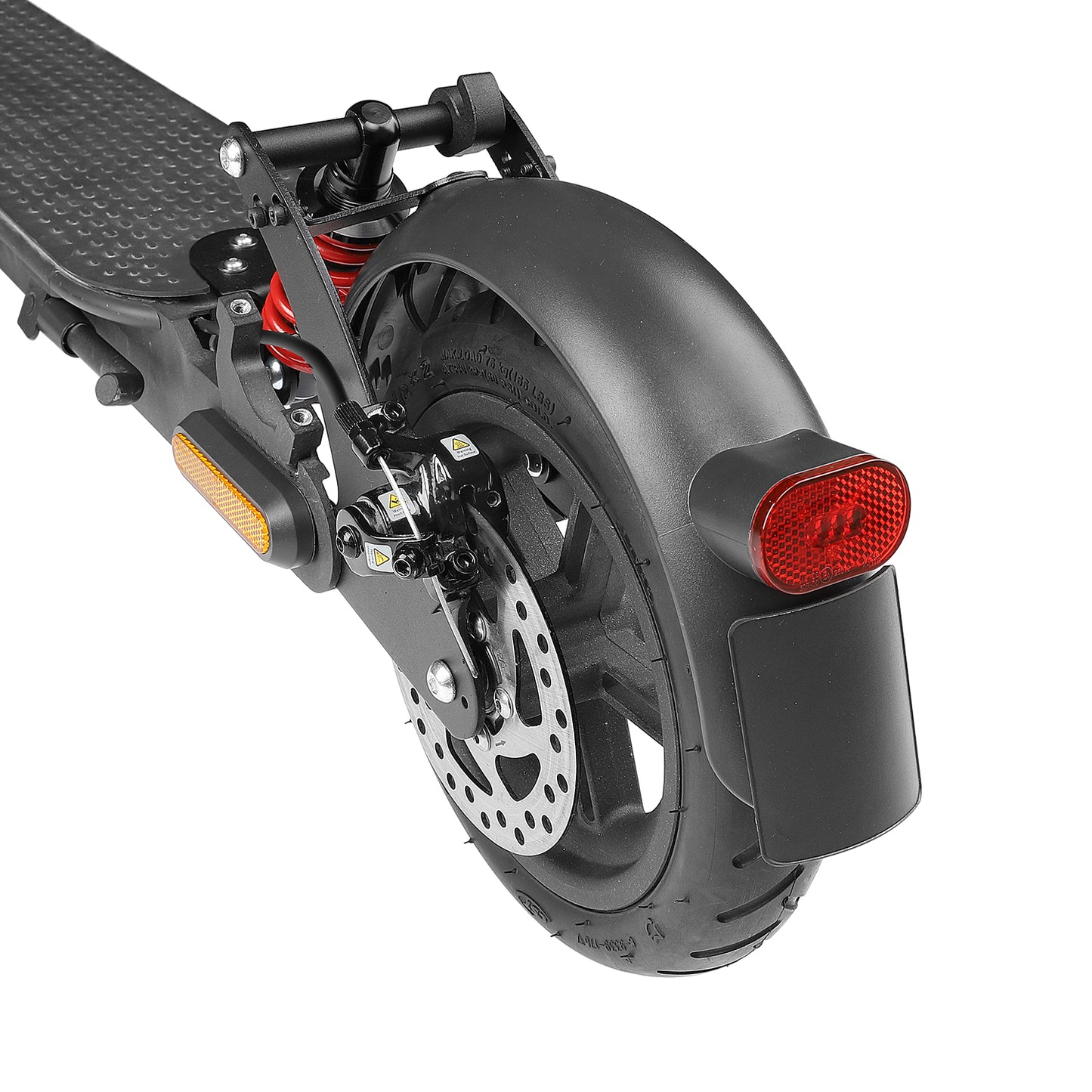 Rouge V2 suspension arrière avec garde-boue et feu arrière pour Pro et Pro 2 trottinette