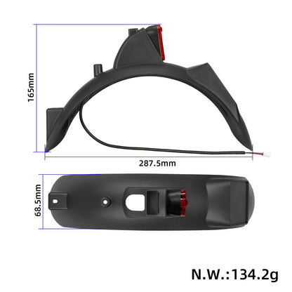Original DE rear garde-boue kit avec feu arrière pour Xiaomi 4 Lite (2Gen) trottinette