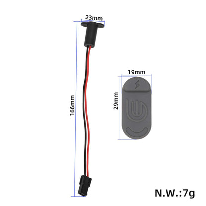 Original port de charge+waterproof cover pour Xiaomi 4 Lite(2nd Gen) trottinette