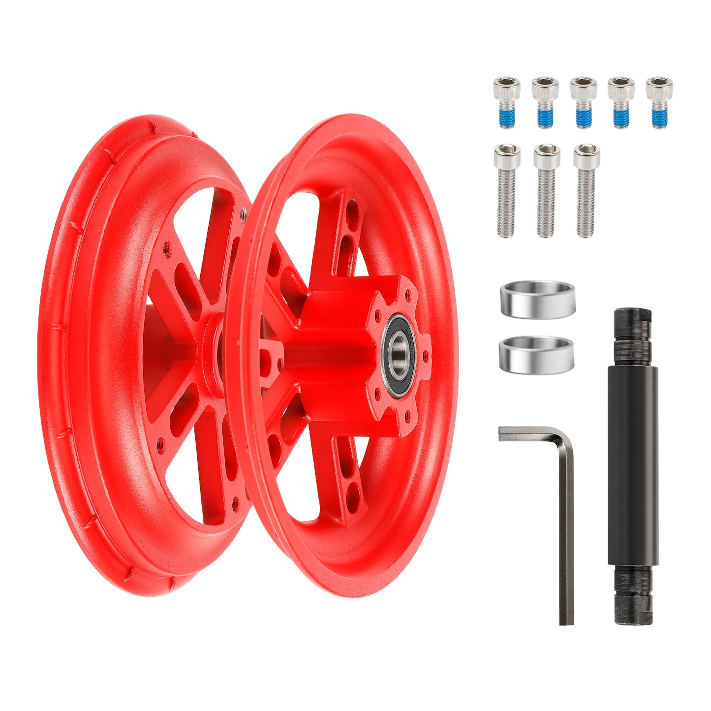 Rouge Ulip Split Rear Hub pour xiaomi Pro/Pro2 trottinettes