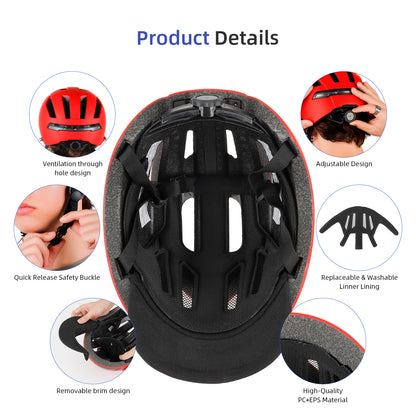 Rouge Smart casque avec Wireless guidon télécommande
