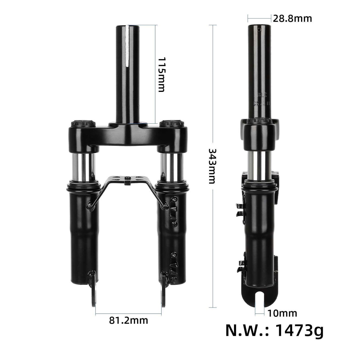 Suspension avant Kit pour F20 F25 F30 F40 F40i F65 D18E D28E D38E D40X Series trottinettes