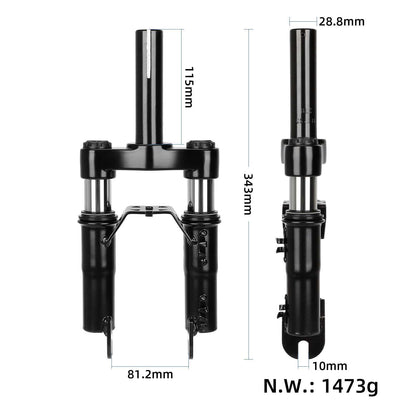 Suspension avant Kit pour F20 F25 F30 F40 F40i F65 D18E D28E D38E D40X Series trottinettes
