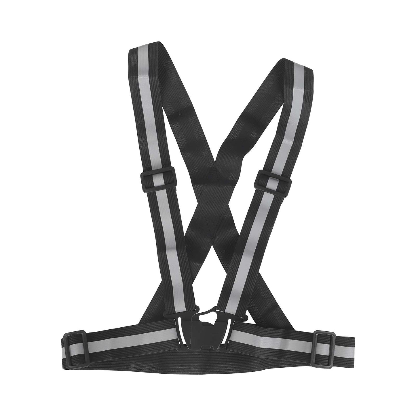 Noir réfléchissant vests