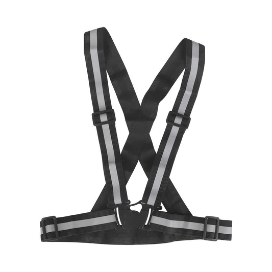 Noir réfléchissant vests
