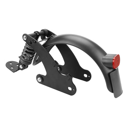 Noir V2 suspension arrière avec garde-boue et feu arrière pour Pro et Pro 2 trottinette