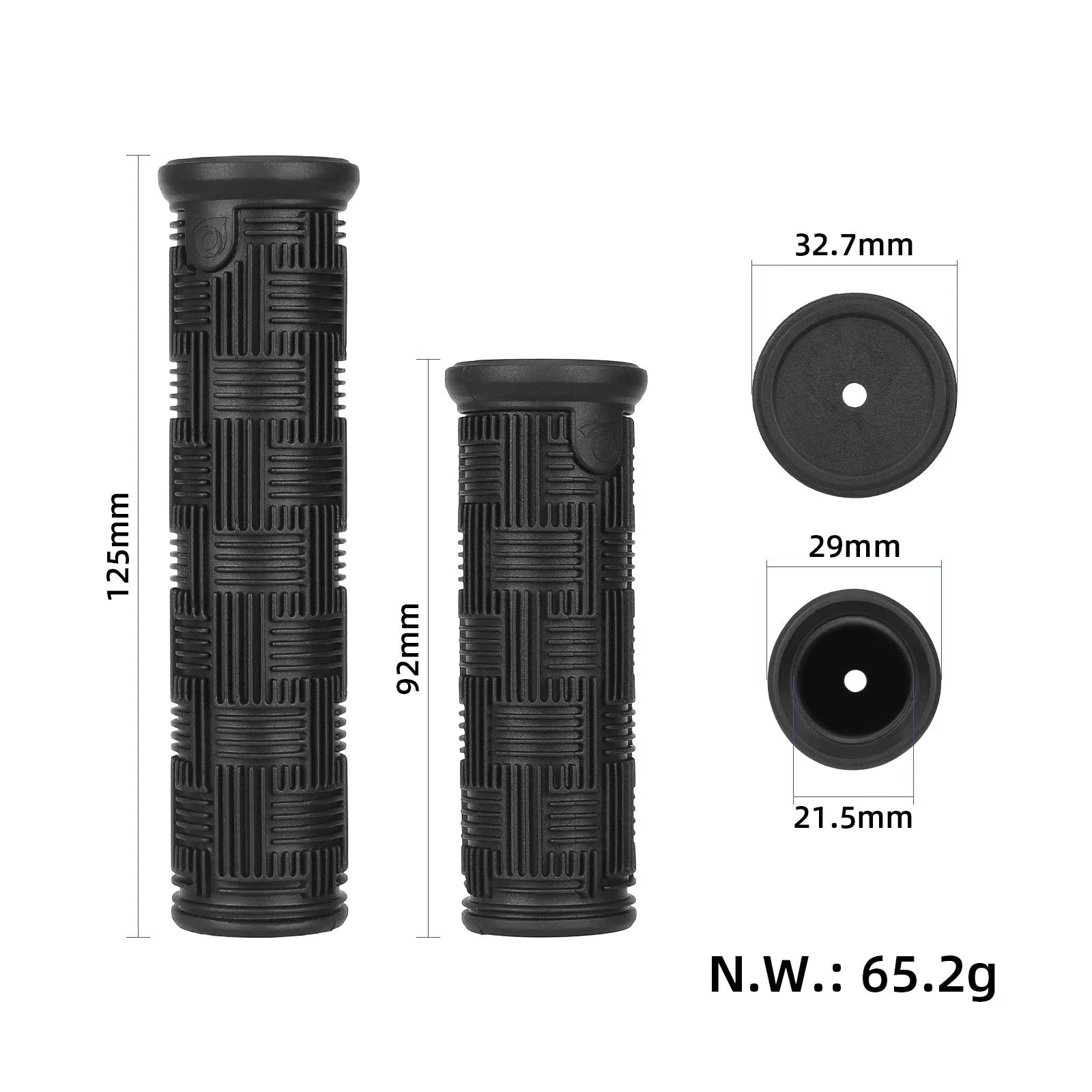 1 pair of Kukirin G3/G2/G4 Ultra long et short grips
