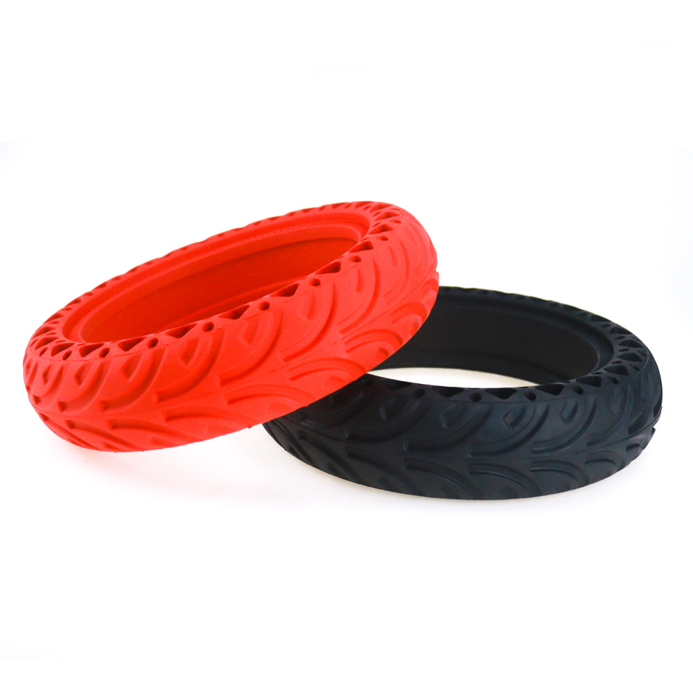 8 1/2*2 Rubber pneu plein(rouge)