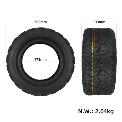 Ulip 125/60-7 diamant Pattern tout-terrain pneu tubeless