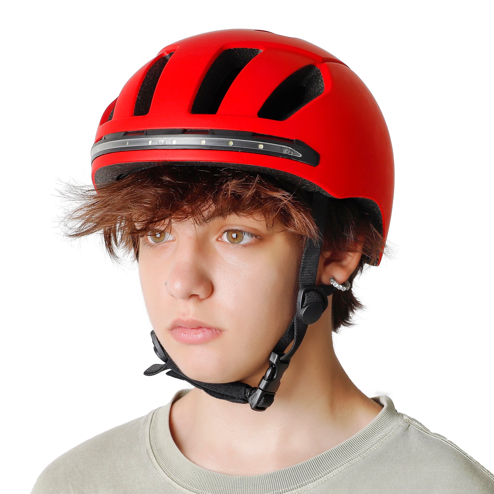 Rouge Smart casque avec Wireless guidon télécommande