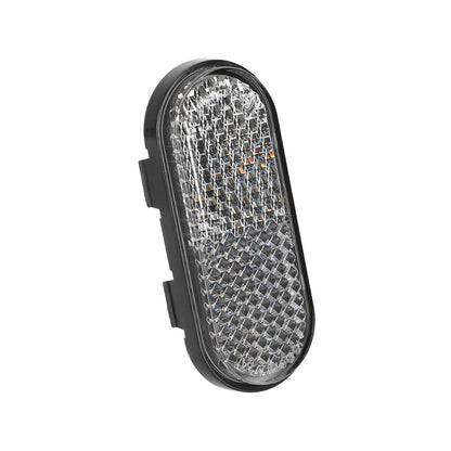 Siliver front catadioptre pour Xiaomi Elite/4Lite(2nd Gen) trottinette