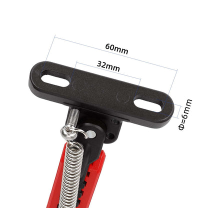 V2 noir et rouge adjustable béquille pour xiaomi trottinettes
