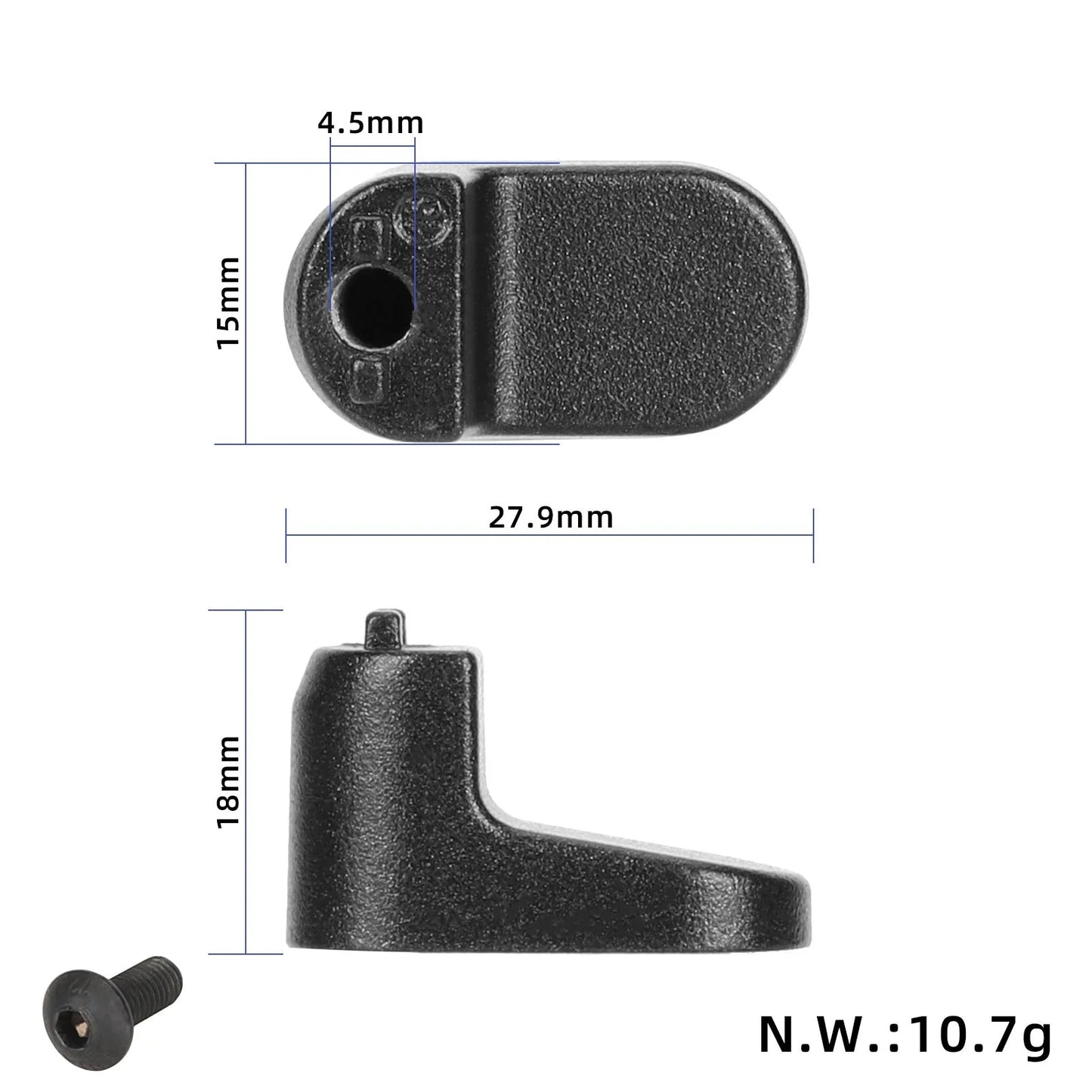 Original noir Xiaomi Mi 6 Lite crochet