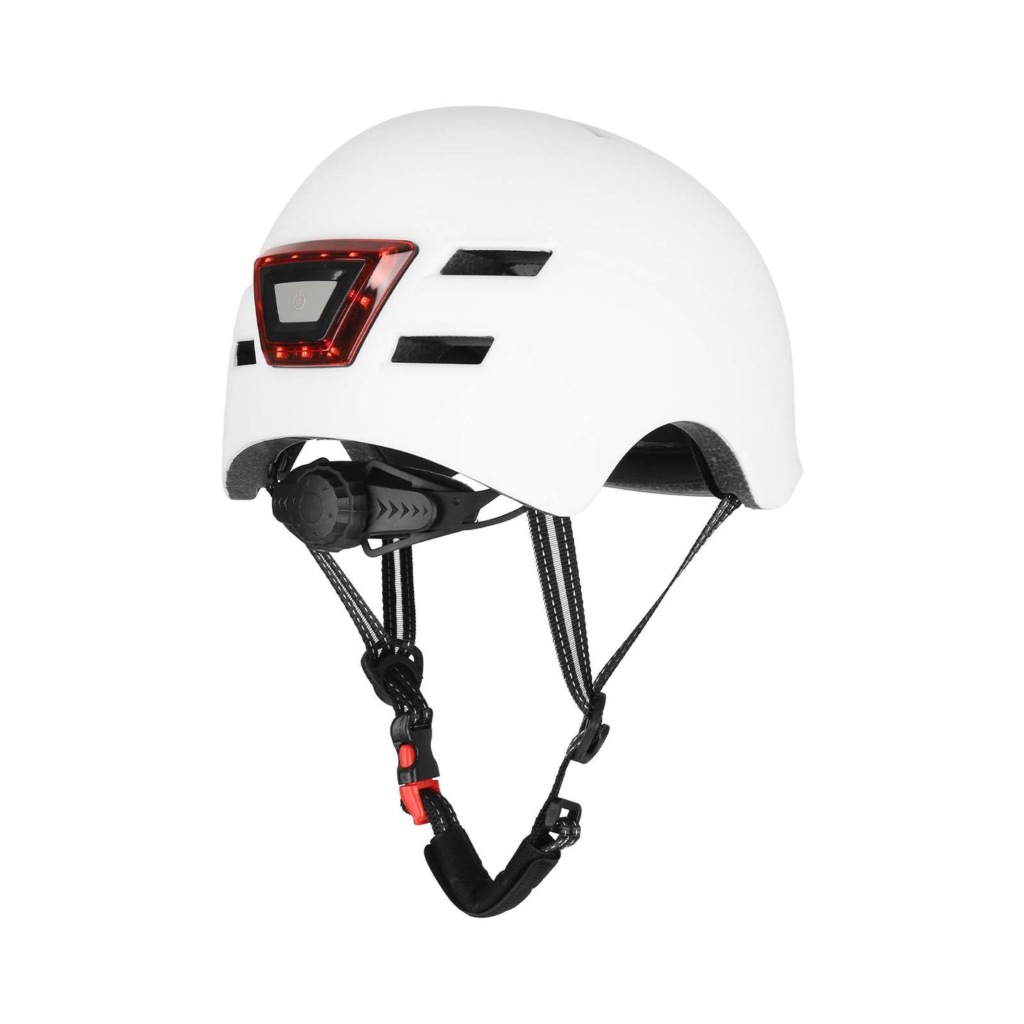 Blanc L size casque avec light