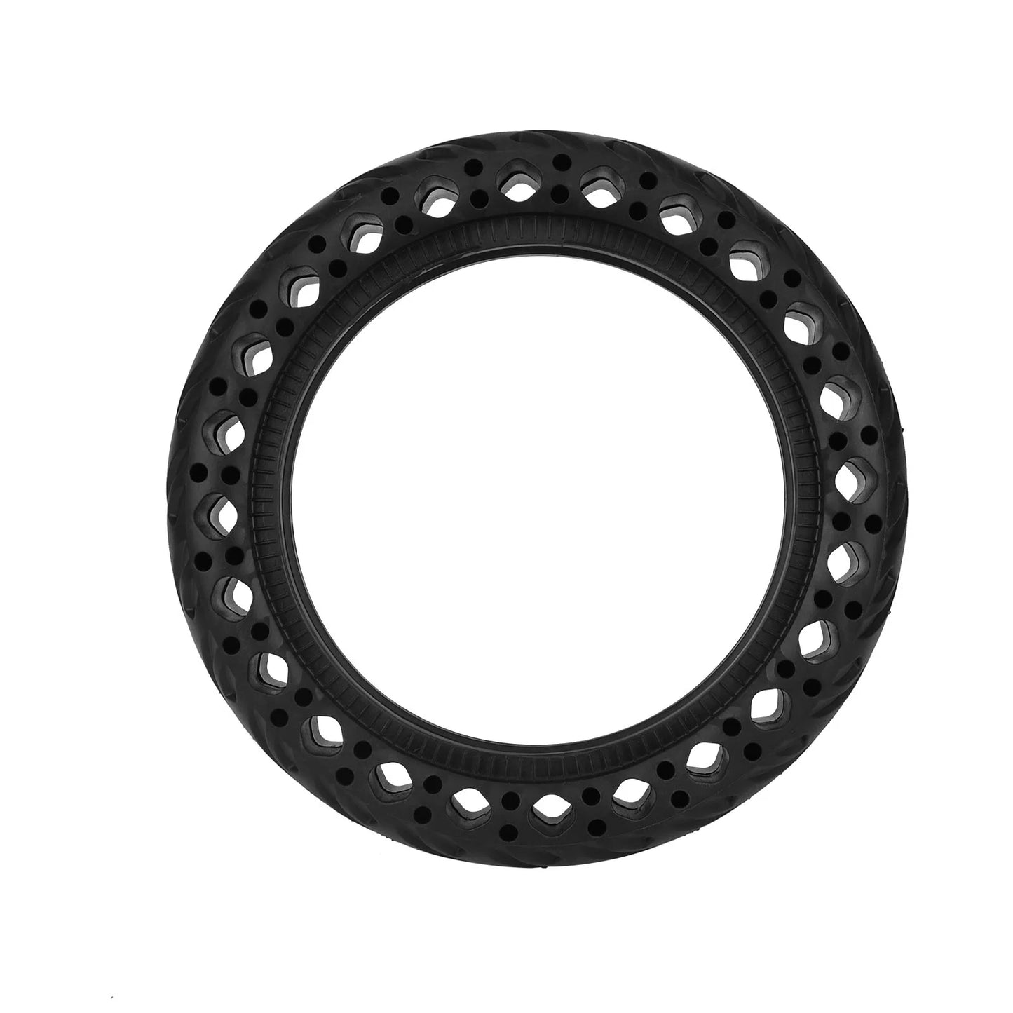 8 1/2*2 Rubber pneu plein(noir)