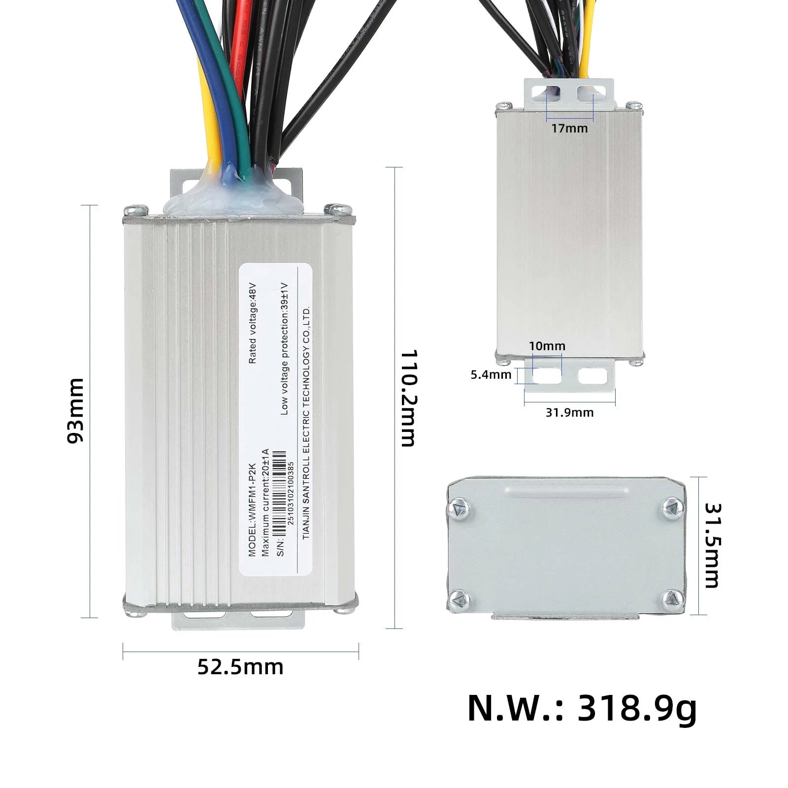Original 48V 20A contrôleur pour Kukirin G2 Pro DB