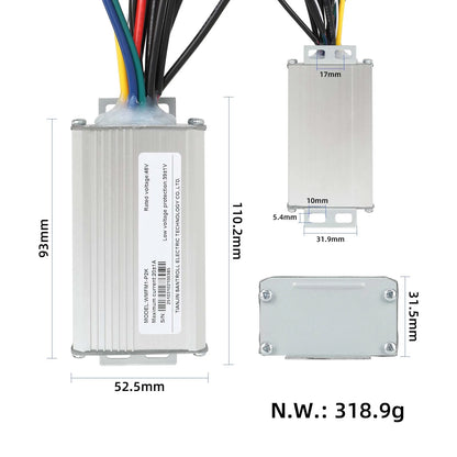 Original 48V 20A contrôleur pour Kukirin G2 Pro DB