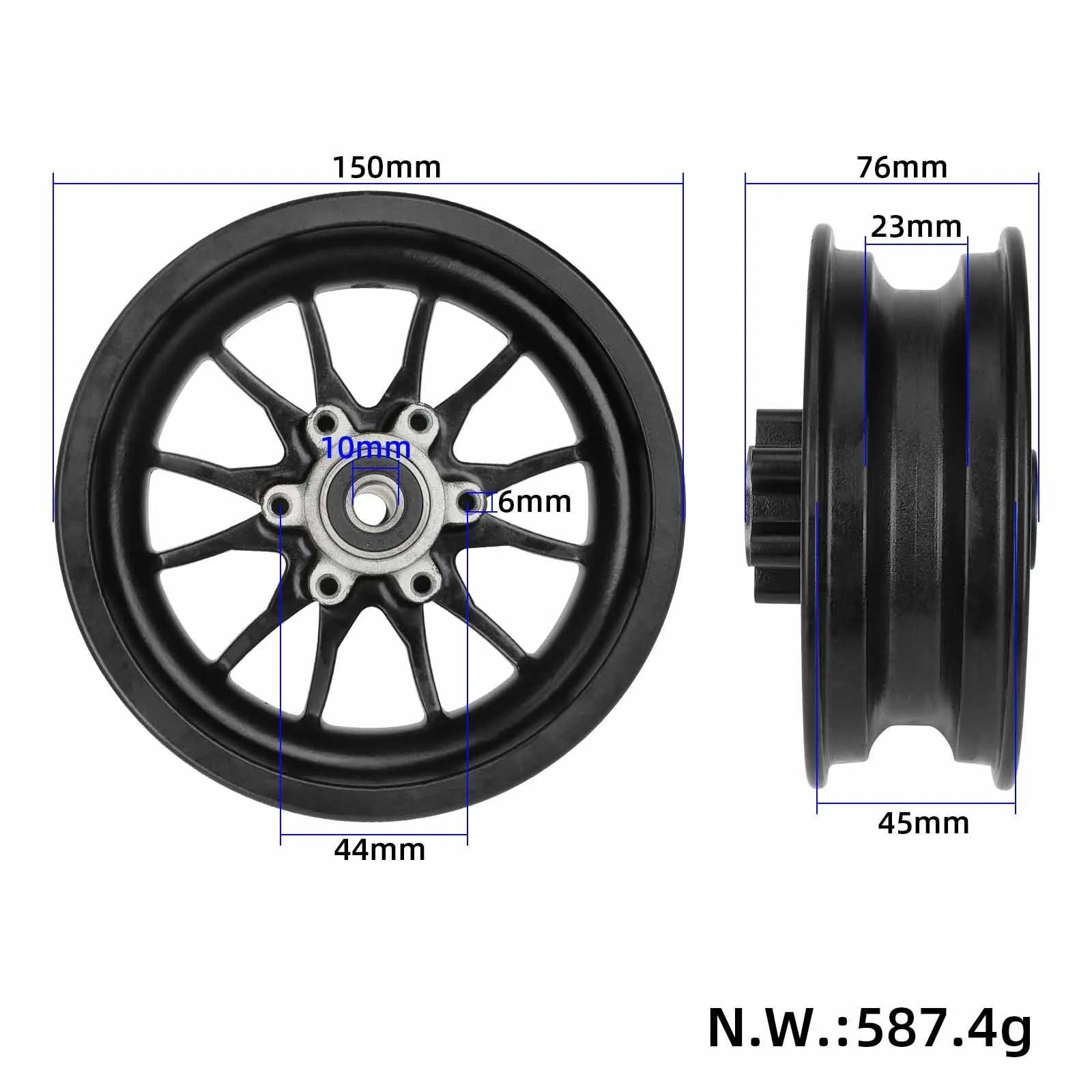 Kukirin G2 Pro DB moyeu de roue