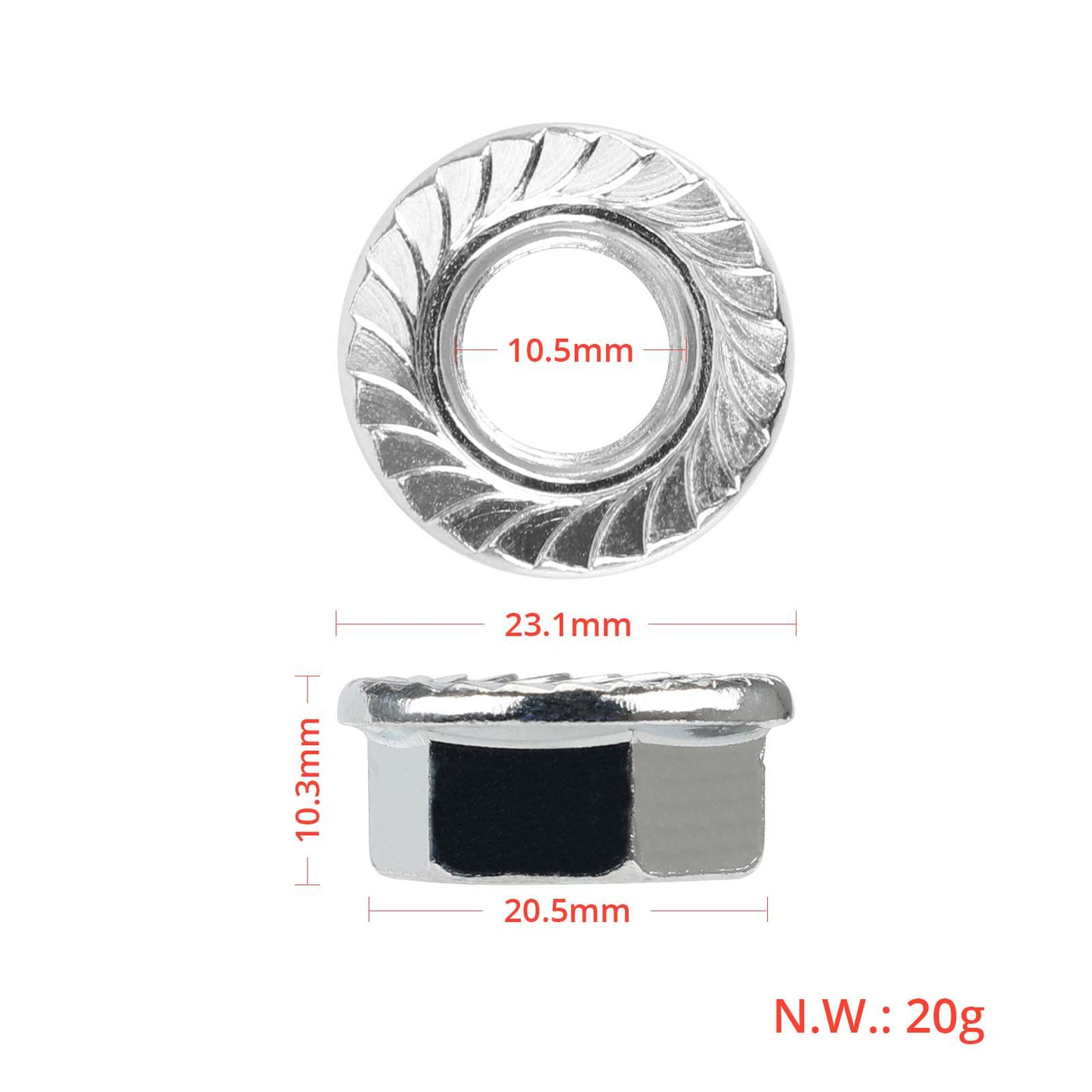 Vis pour M365 front motor