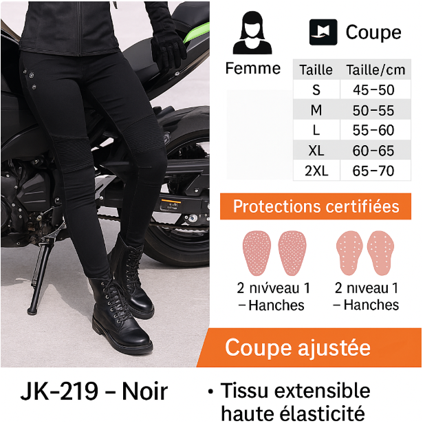 FEHER Vêtements de moto Vêtements résistants à l’usure Vêtements moto Maillot de cyclisme féminin Veste imperméable Four Seasons