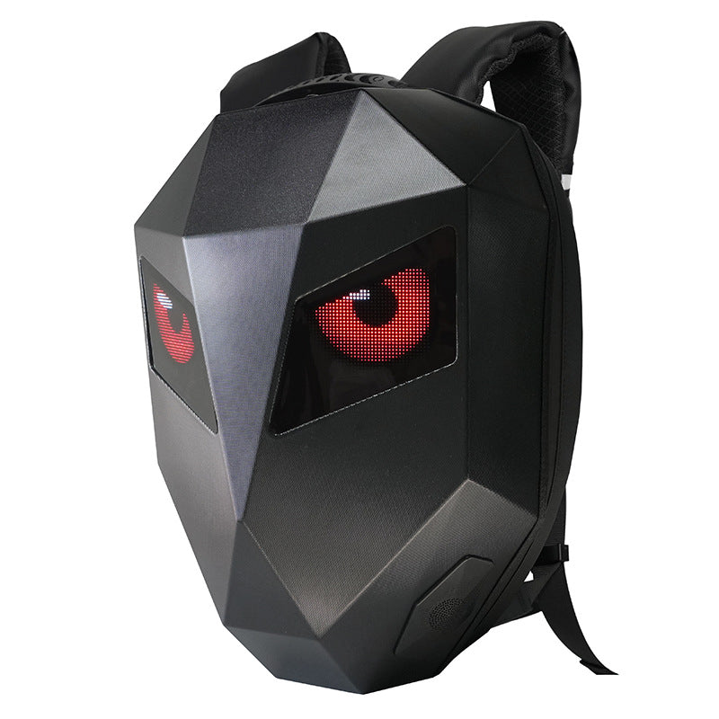 LOY sac audio LED yeux brillants sac à dos intelligent