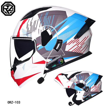 Casque certifié 3C, casque Bluetooth complet pour hommes et femmes, quatre saisons, grand aileron arrière. Contactez notre service achat tplmshop pour choisir la visière.