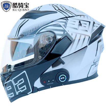 Cool Ride Treasure  Casque Bluetooth Double visière avec FM
