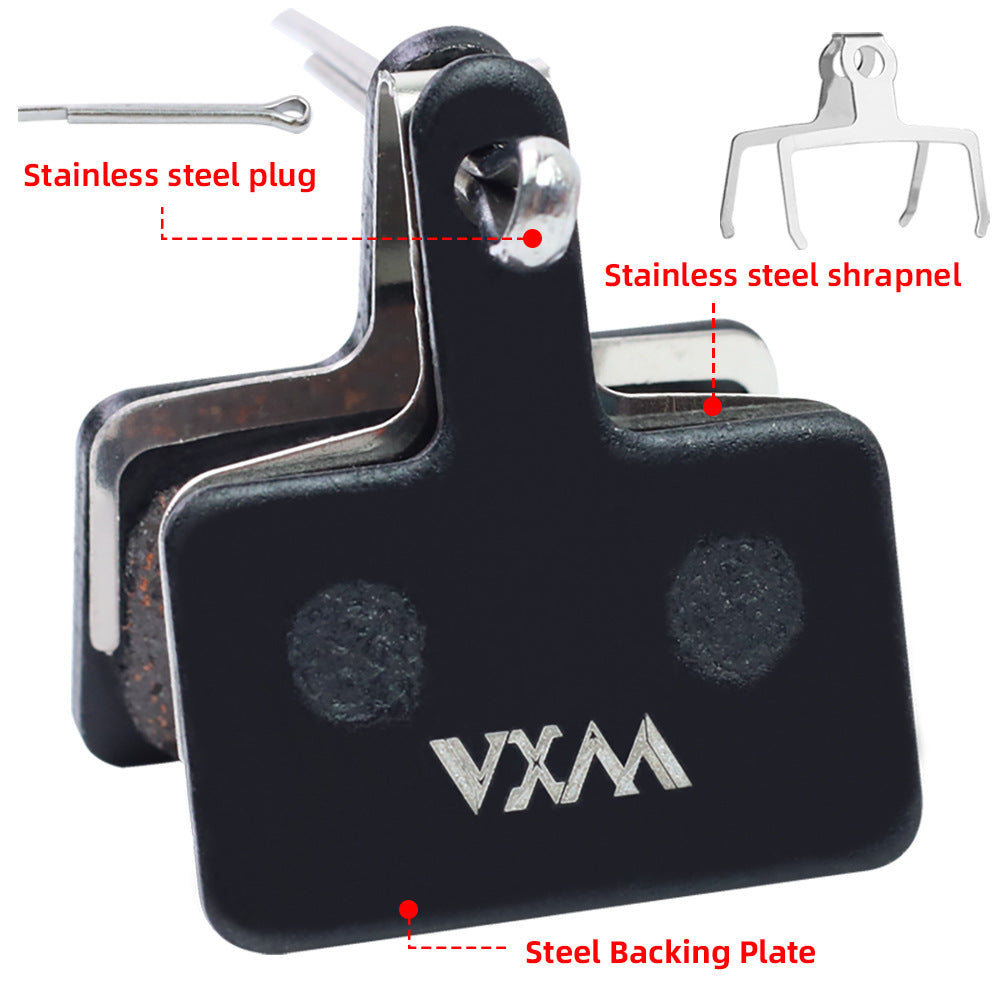 Plaquettes de frein à disque universelle en fibre de cuivre BB5, vélo de montagne M355M446