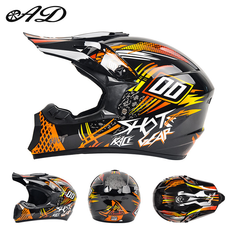 Casque de moto tout-terrain AD