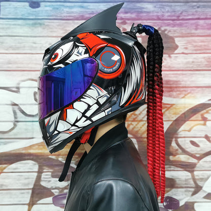 JIEKAI casque complet pour homme et femme