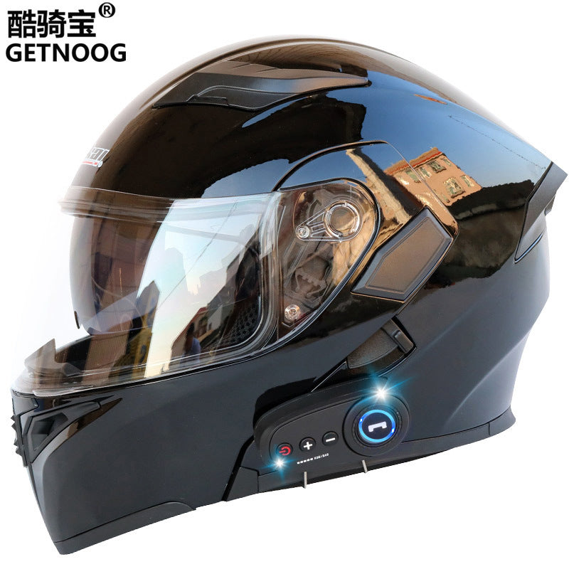 Cool Ride Treasure  Casque Bluetooth Double visière avec FM