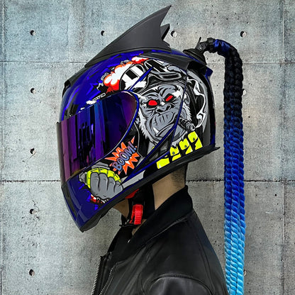 JIEKAI casque complet pour homme et femme