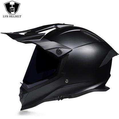 Casque de rallye tout terrain multifonctionnel double lentille