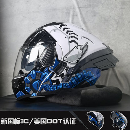 NBTK casque de moto double lentille 3C