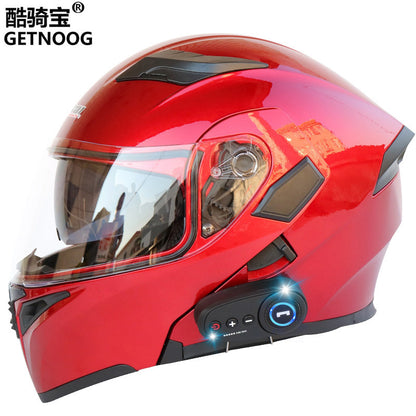 Cool Ride Treasure  Casque Bluetooth Double visière avec FM