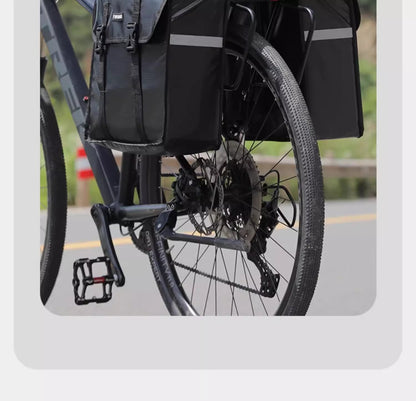 TOSUOD sacoche de selle de vélo sac de siège arrière étanche sac de support de vélo de grande capacité