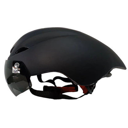 Casque de sécurité garantie d'authenticité Aero TT route VTT coupe-vent lentilles magnétiques