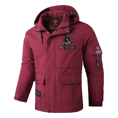 parkas à capuchon d'automne et d'hiver,