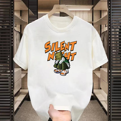 T-shirt américain à manches courtes à motifs
