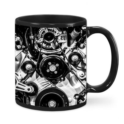 Tasse de café en céramique moteur mécanique, Par lot de 2