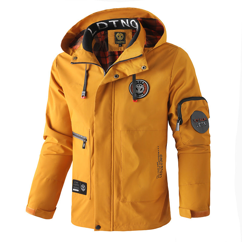 parkas à capuchon d'automne et d'hiver,
