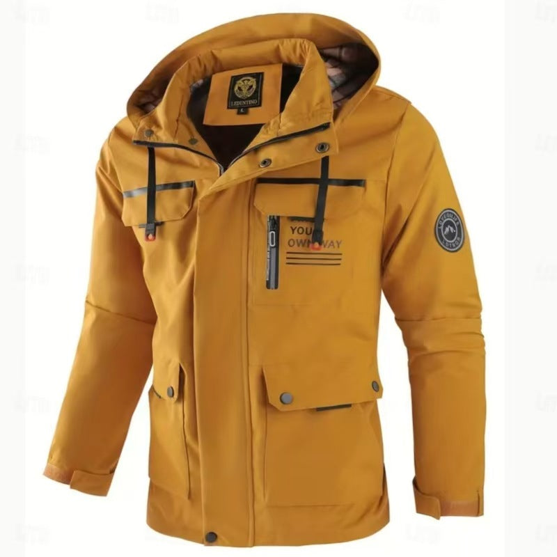 parkas à capuchon d'automne et d'hiver,