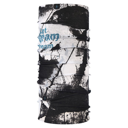 Masque de cyclisme foulard col chaud accessoire de Halloween crâne versatile foulard visage foulard magique