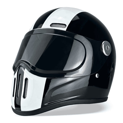 Casque WTCX de moto en fibre de carbone en PRF, casque complet, pour hommes et femmes