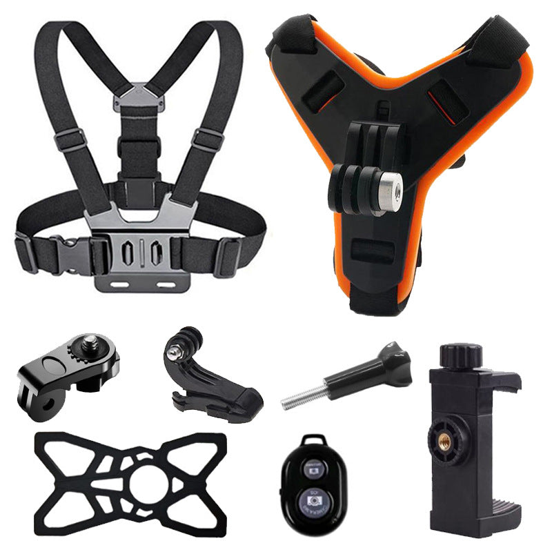 Support pour la poitrine de la caméra d'action GoPro DJI, support pour téléphone mobile