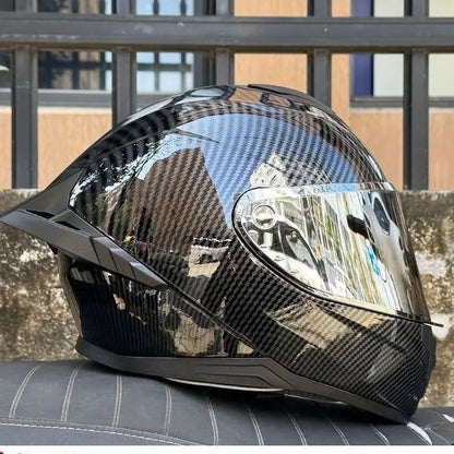 AXOR casques moto casques homme et femme protection solaire été moto jusqu'à la personnalité grand aileron fente arrière sécurité Bluetooth