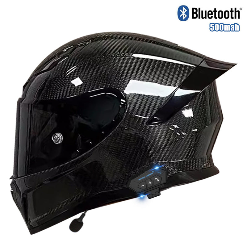 Casque en fibre de carbone avec certification 3C Dot Bluetooth