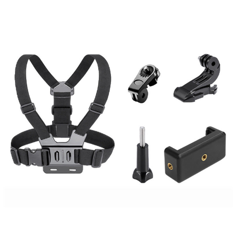 Support pour la poitrine de la caméra d'action GoPro DJI, support pour téléphone mobile