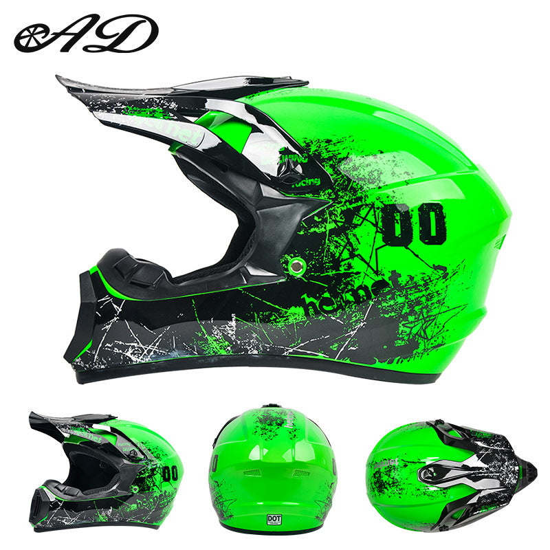 Casque de moto tout-terrain AD
